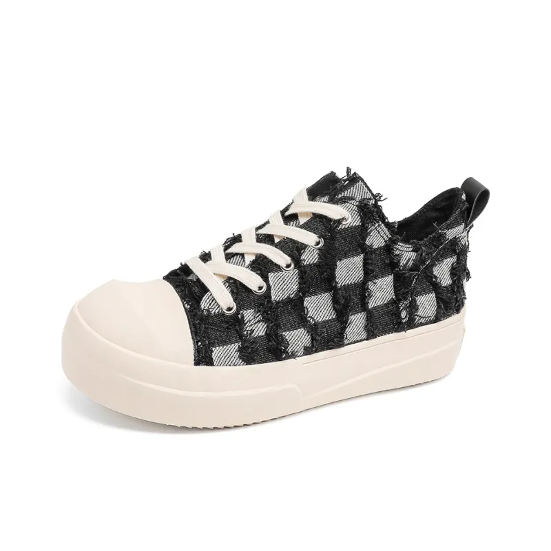 YIVELOVE Slip Resistant, Breathable, Height Increasing Low Top Canvas Shoes Men's-1