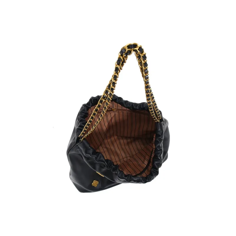 Carit&Koty PU Shoulder Bag Women's Black-3