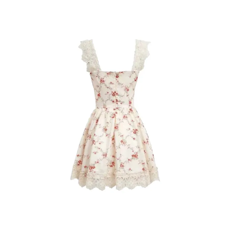 Cotton Gene Slip Dresses Women's Image Color A150-1