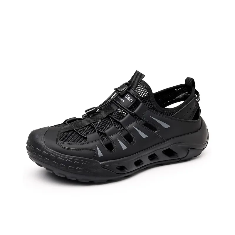 Mulinsen Abrasion Resistant Anti Collision River Trekking Shoes Men's-4