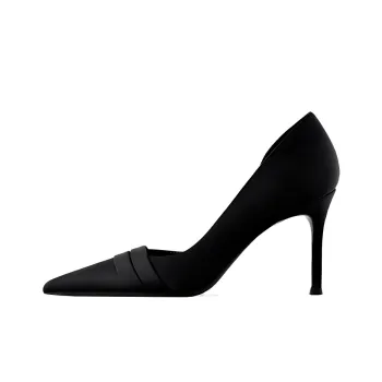GOSO Slim Heel High Heels 8CM Women's Black