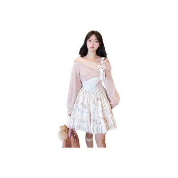 Mu Xiao Xin Two Piece Skirt Sets Women's