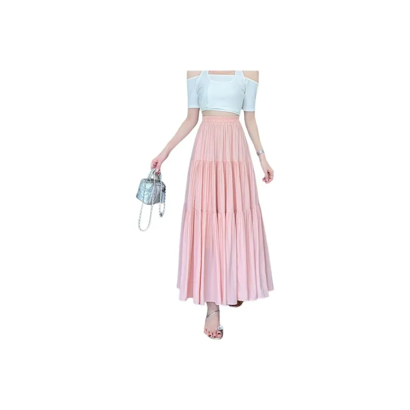 Mu Xiao Xin Casual Long Skirt Women's-4