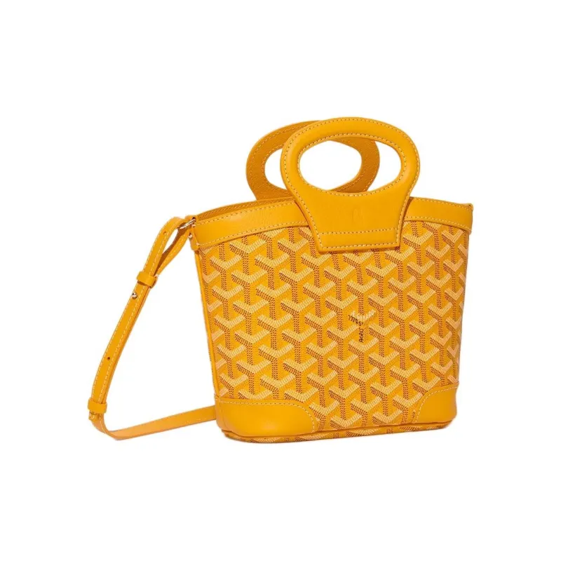 GOYARD Canvas One Shoulder Handbag Mini Women's Yellow-1