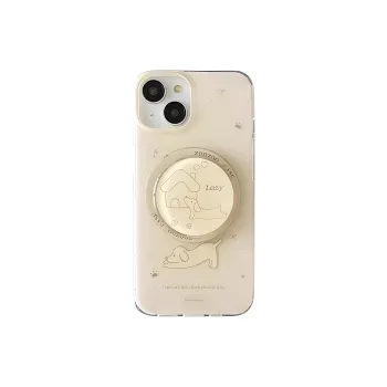 Wei Xin Acrylic Material Custard Maltese Phone Cases Compatible With IPhone 16/15 Pro Max/Apple 13/14 Pro/Max