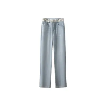 LUYOUYE Jeans Women's Light Blue