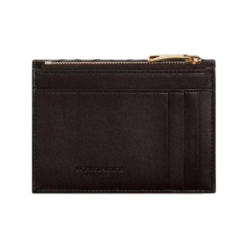 Bottega Veneta Andiamo Series Lambskin Card Holder Women's Sugar Like-2