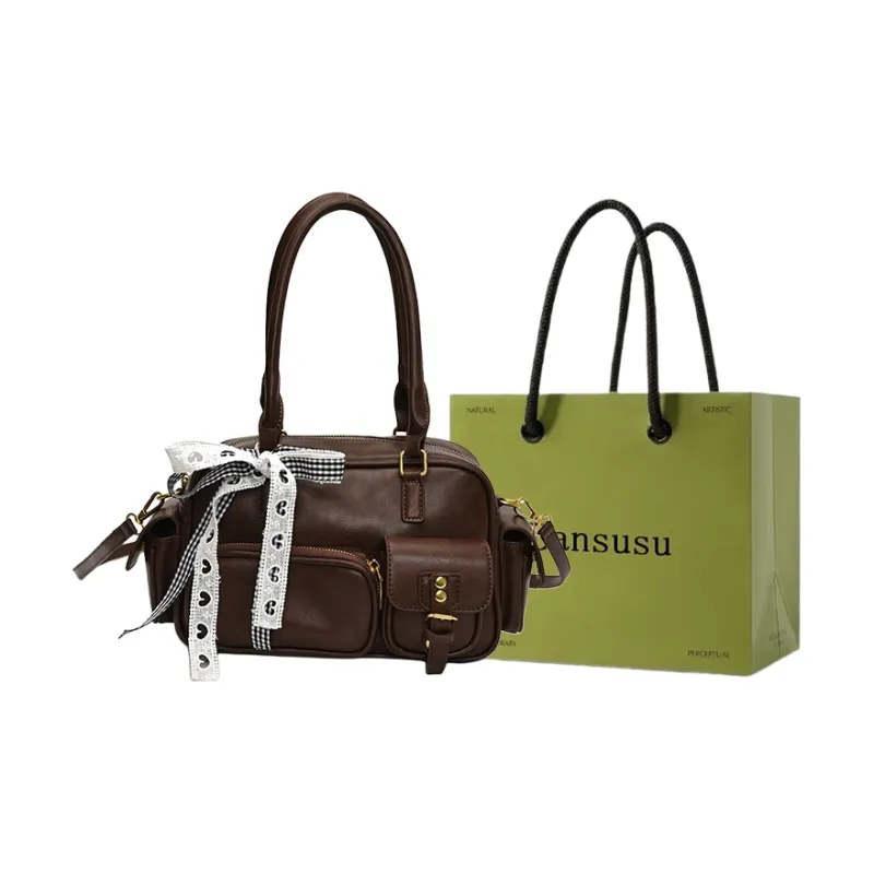 Bansusu PU Handbag Regular Women's Multicolor-4