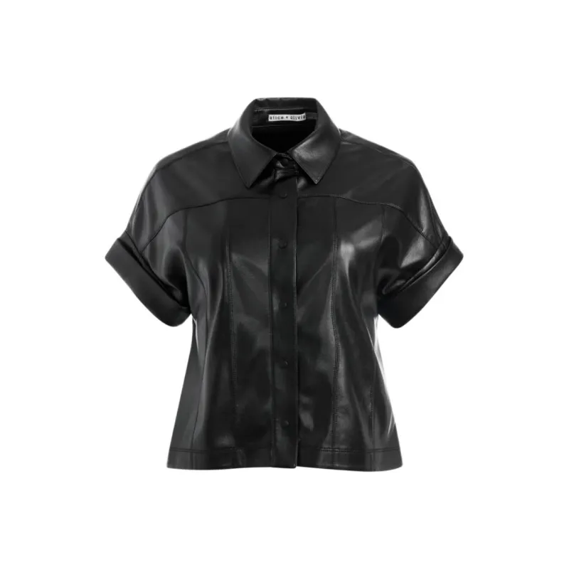 ALICE+OLIVIA Shirts Women's Black-0