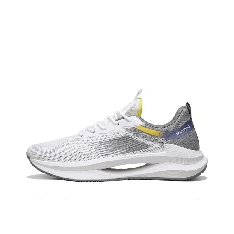 OUGLEMEN Cushioning, Slip Resistant, Abrasion Resistant, Coverage, Rebound Low Top Casual Shoes Men's Box-1