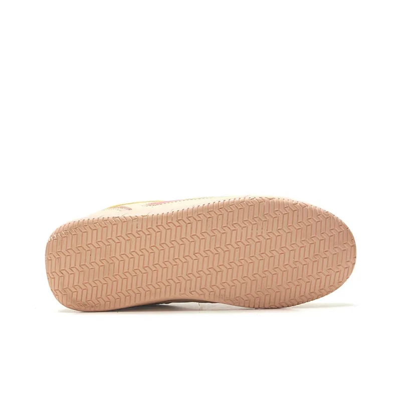STUR YSN Wear resistant And Lightweight Low Top Skateboard Shoes Women's Beige Pink-6