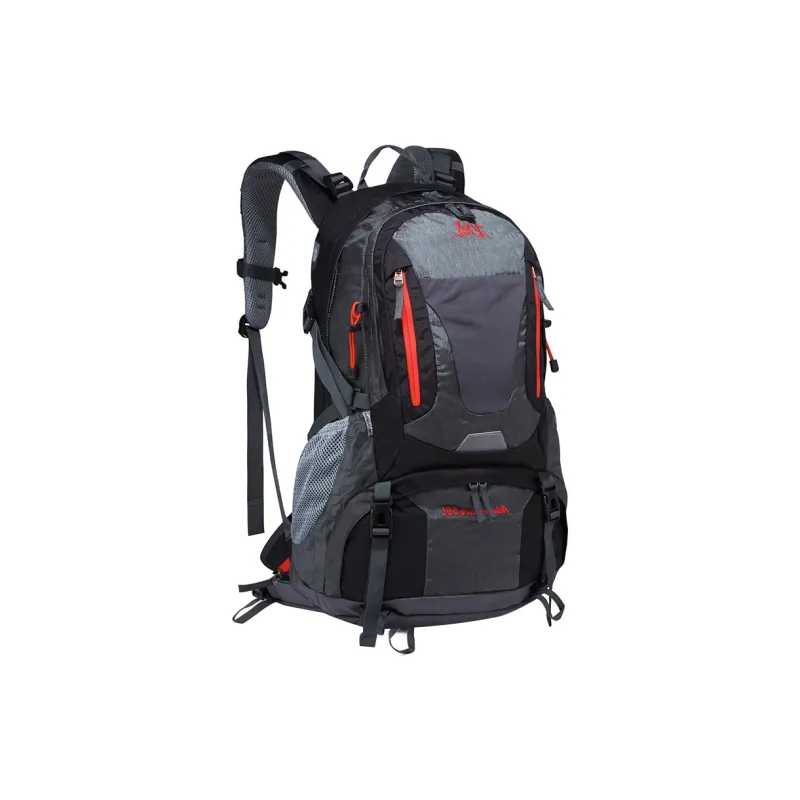 KANTANZHE Cologne Fabric Backpack Regular Unisex Gray-1