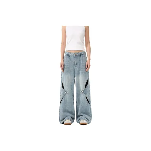 BLANC & ECLARE Jeans Unisex Blue