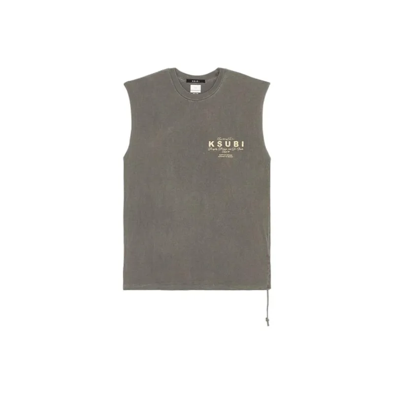Ksubi Tank Tops Men Gray-0