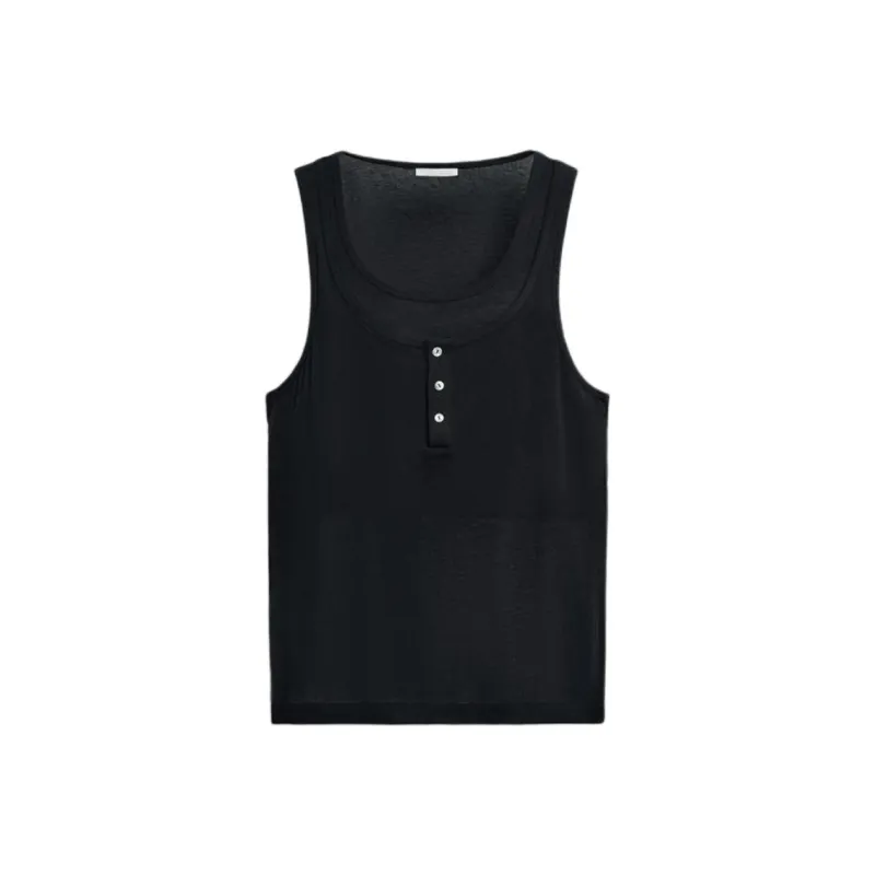 ZARA Tank Tops Men Sea Blue-0