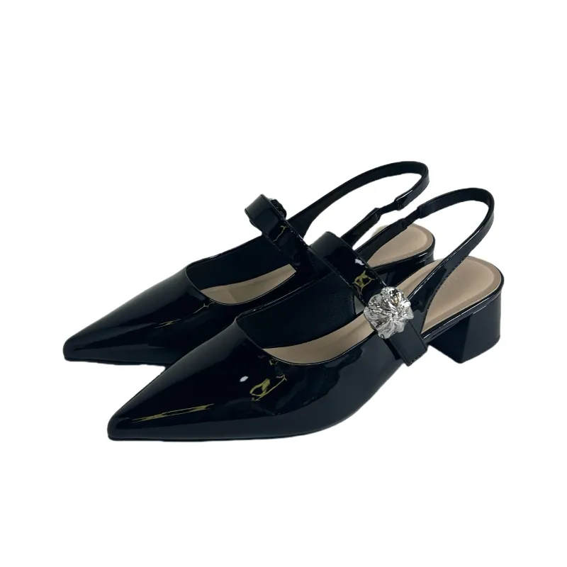 Shoe Lady Chunky Heel High Heels 4cm Women's-1