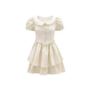 ABBY GODDESS Short Sleeved Dress Women's