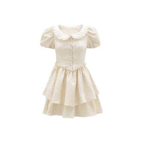 ABBY GODDESS Short Sleeved Dress Women's