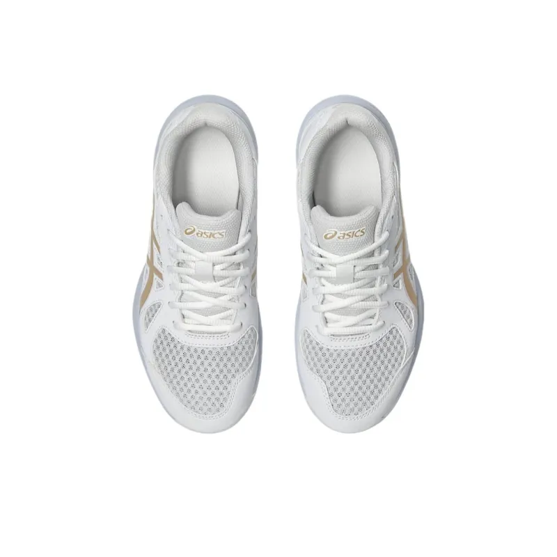 Asics Upcourt 6 White Champagne Women's-2