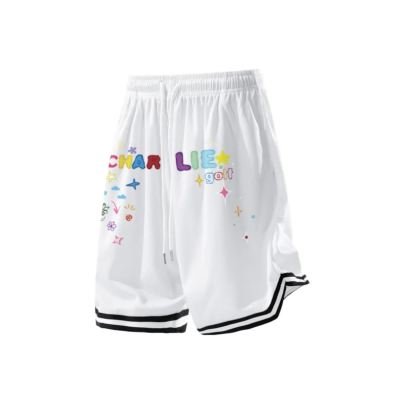 CHARLIE GOLF Basketball Shorts Unisex-5