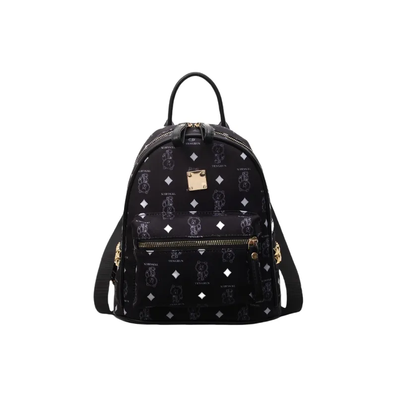 YUANTUZHE Pu Backpack Regular Women's Multicolor-17