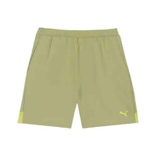 PUMA Casual Shorts Men Green