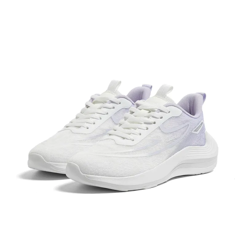 HUANQIU Running Shoes Women's Low Top White-2