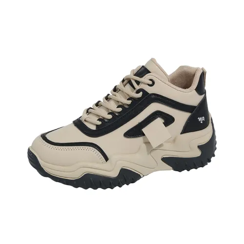 NANJIREN Cushioning, Slip Resistant, Abrasion Resistant, Lightweight Coverage Low Top Chunky Sneakers Women's
