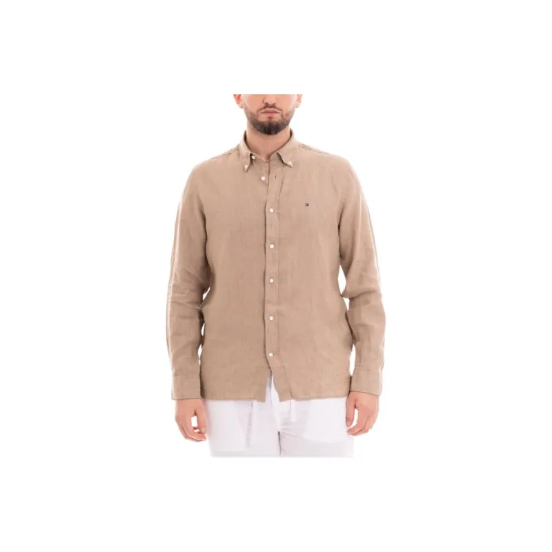 Tommy Hilfiger Shirt Men's Beige-0