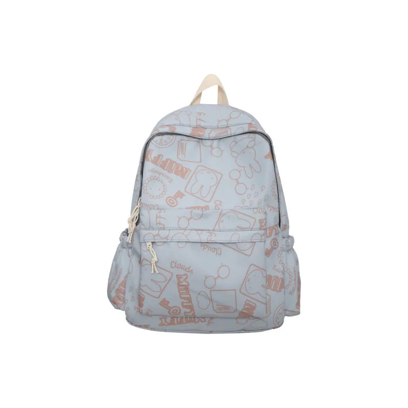 Yalu Nylon Backpack Unisex Multicolor-3