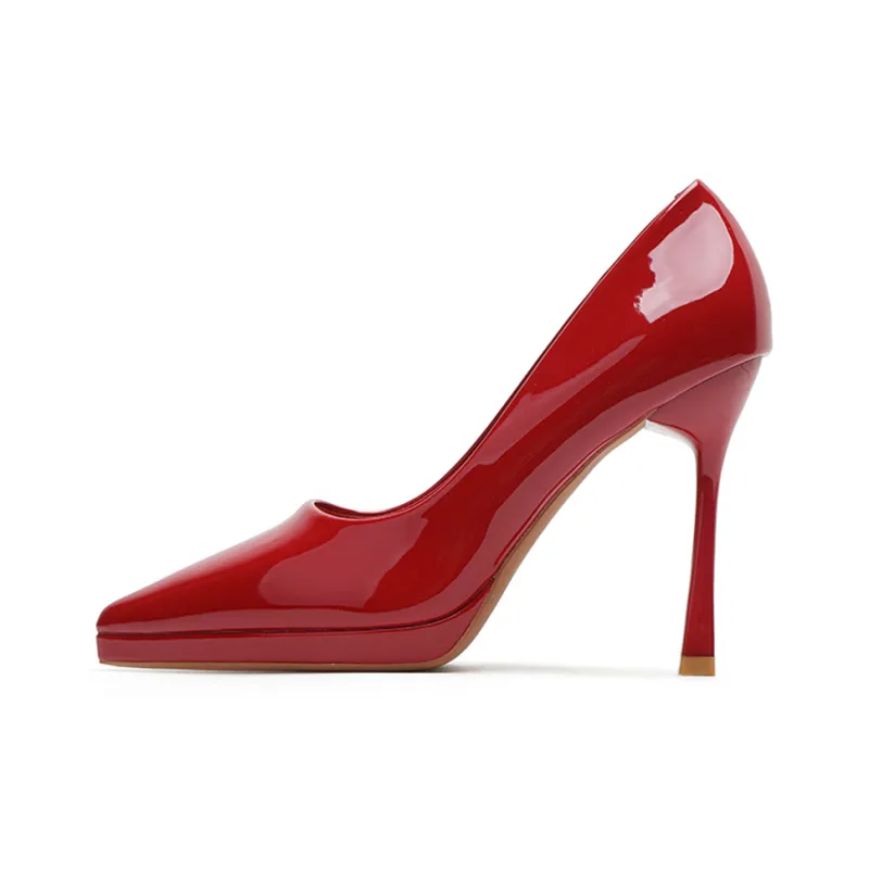 Lan Miao Slim Heel High Heels Women's-7