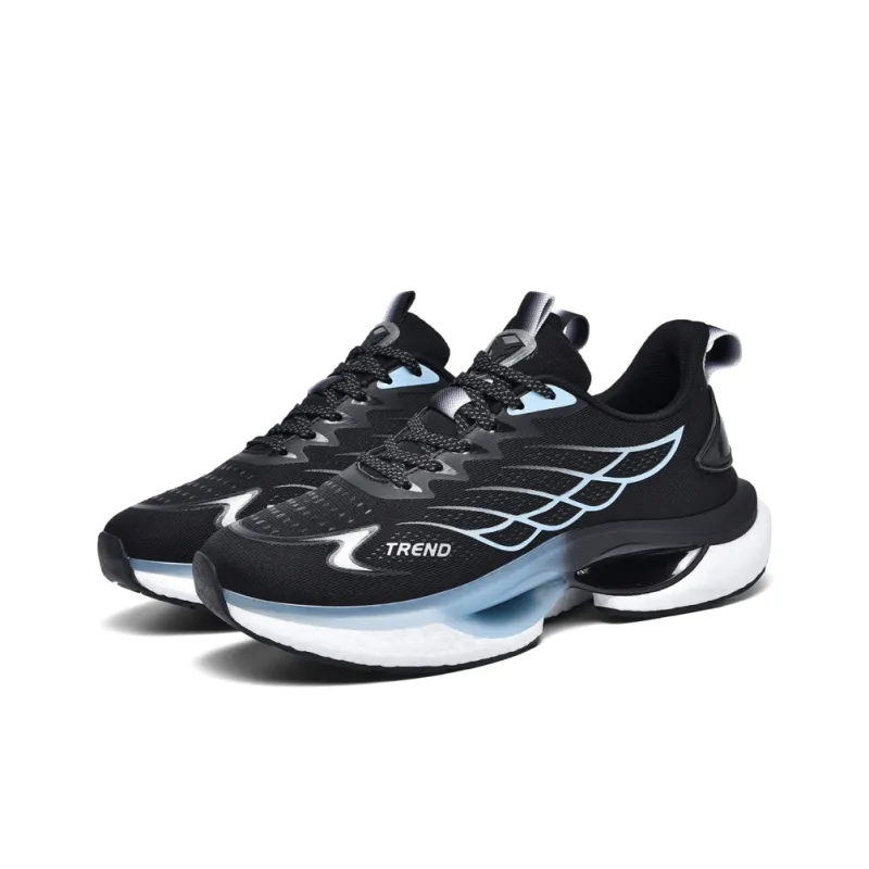 Ncmt Cushioning, Slip Resistant, Abrasion Resistant, Breathable, Support Low Top Running Shoes Unisex-12