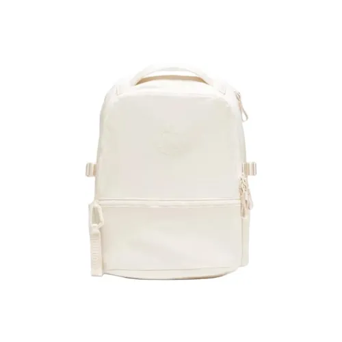 Lululemon Recycled Nylon Backpack Unisex Light Beige