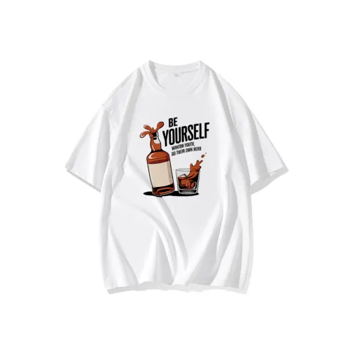 FAIRWHALE Drop Shoulder Sleeve T Shirt Women's