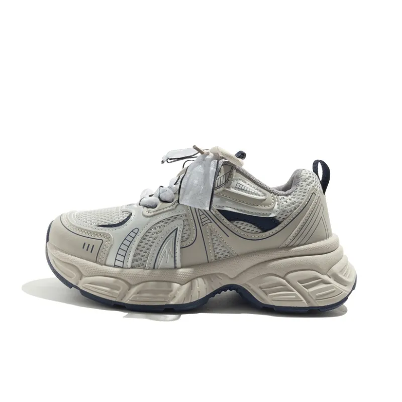 BEIER Breathable And Lightweight Low Top Chunky Sneakers Women's-15