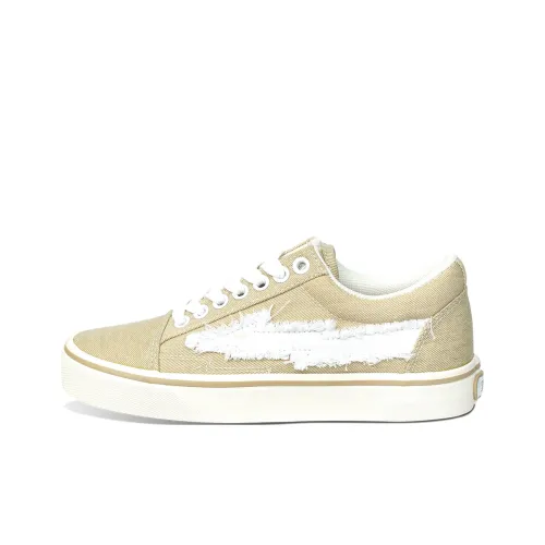 REVENFE X SPOTM x BURNING FLAME Slip Resistant And Breathable Low Top Canvas Shoes Unisex