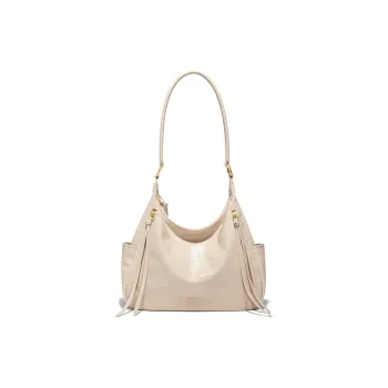 CNOLES Synthetic Leather Casual Workplace Date Commute Crossbody Bag Shoulder Bag Regular Women's Black/White