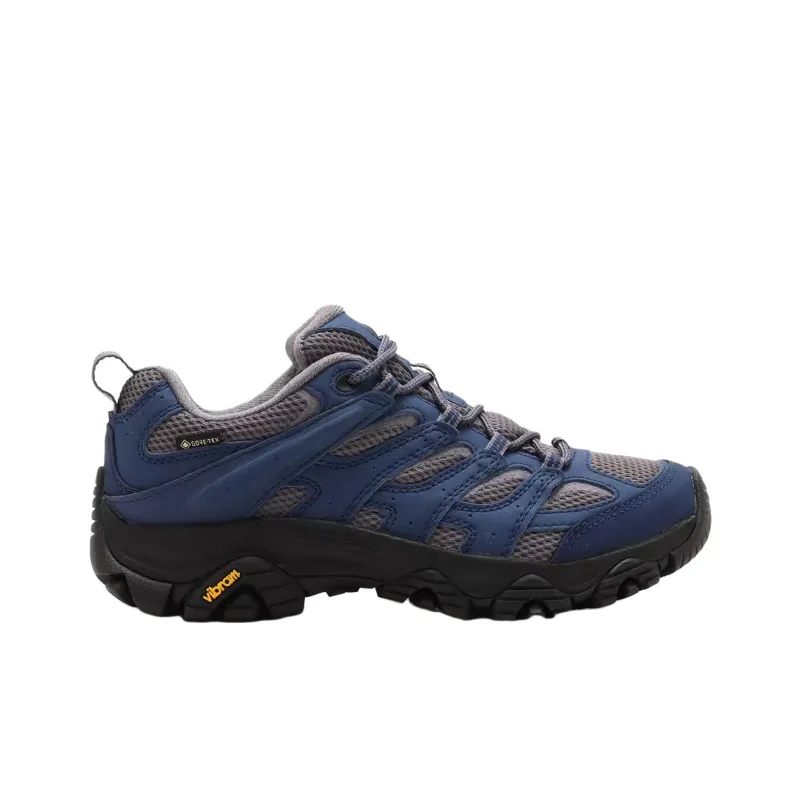 MERRELL MOAB 3 Anti Slip Wear Resistant Low Top Hiking Shoes Women's Blue Gray-1