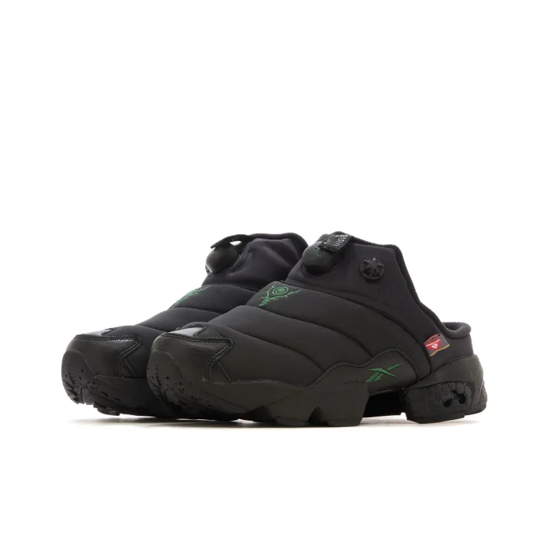South2 West8 x Reebok Instapump Fury Anti Slip Wear Resistant Low Top Casual Shoes Unisex Black-2
