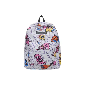 Yalu Nylon Backpack Unisex Purple/Red/Green/Yellow/Black