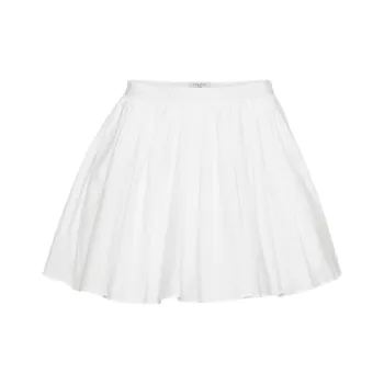 ARITZIA SS25 Babaton Molly Poplin Skirt Casual Short Skirts Women's