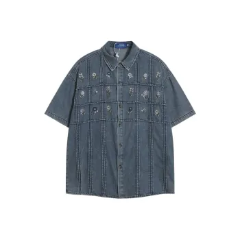 IXXAT Shirts Unisex Denim Blue