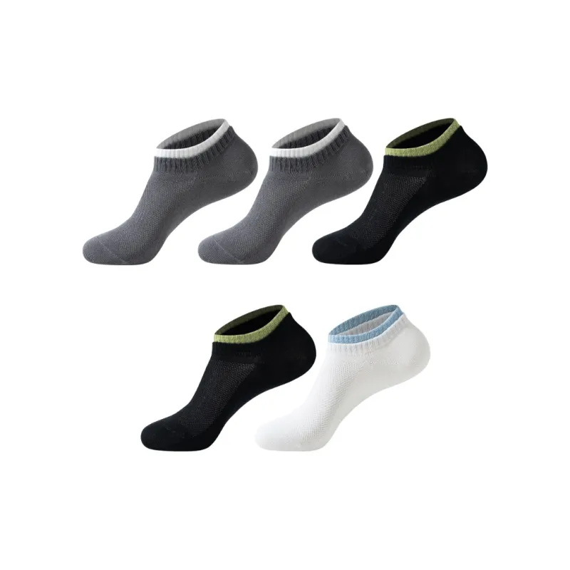 PLANDOO Ankle Socks Men's 5 Pack-44