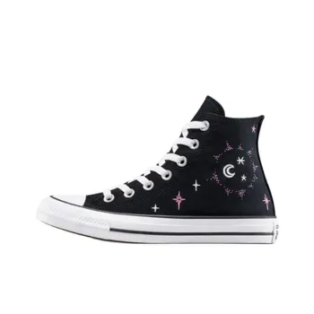 Converse Chuck Taylor All Star Anti Slip Wear Resistant High Top Canvas Shoes Women's Black