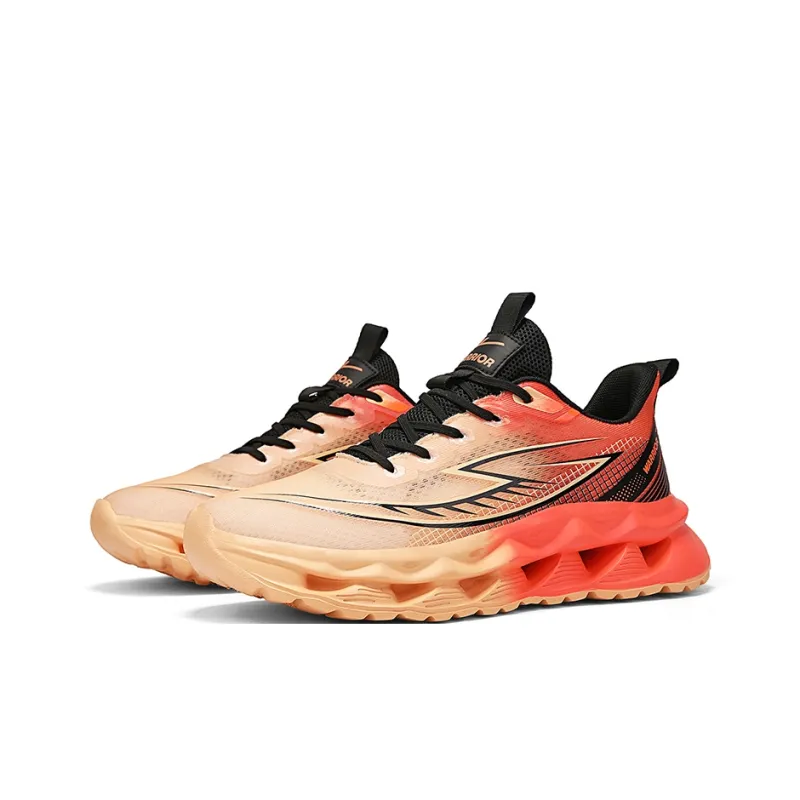 Warrior Abrasion Resistant Breathable Height Increasing Low Top Casual Shoes Men's-16