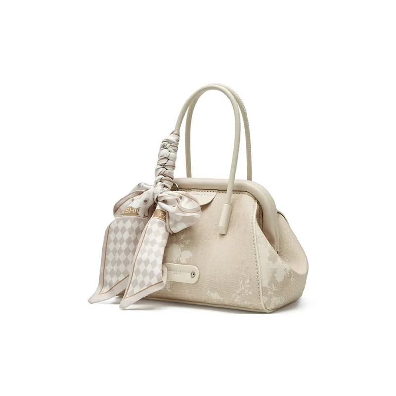 JOSINY Synthetic Leather Shoulder Bag, Crossbody Bag, Handbag Women's Apricot-1