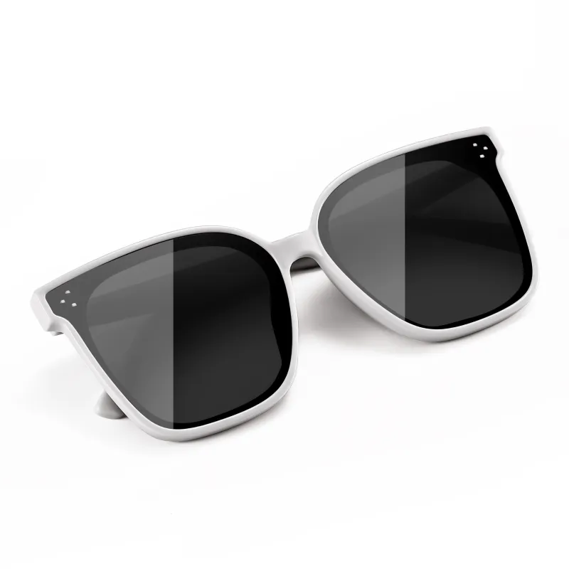 Wood Premium TR/Memory Plastic Square Sunglasses Unisex-5