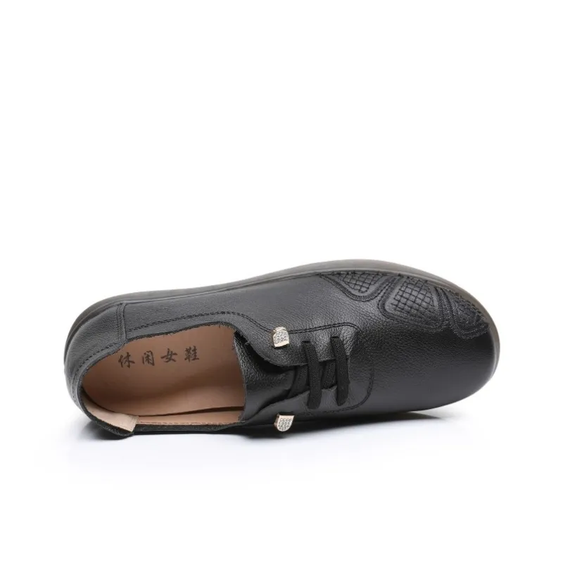 Captain Illy Casual Single Shoes Women's Black-3