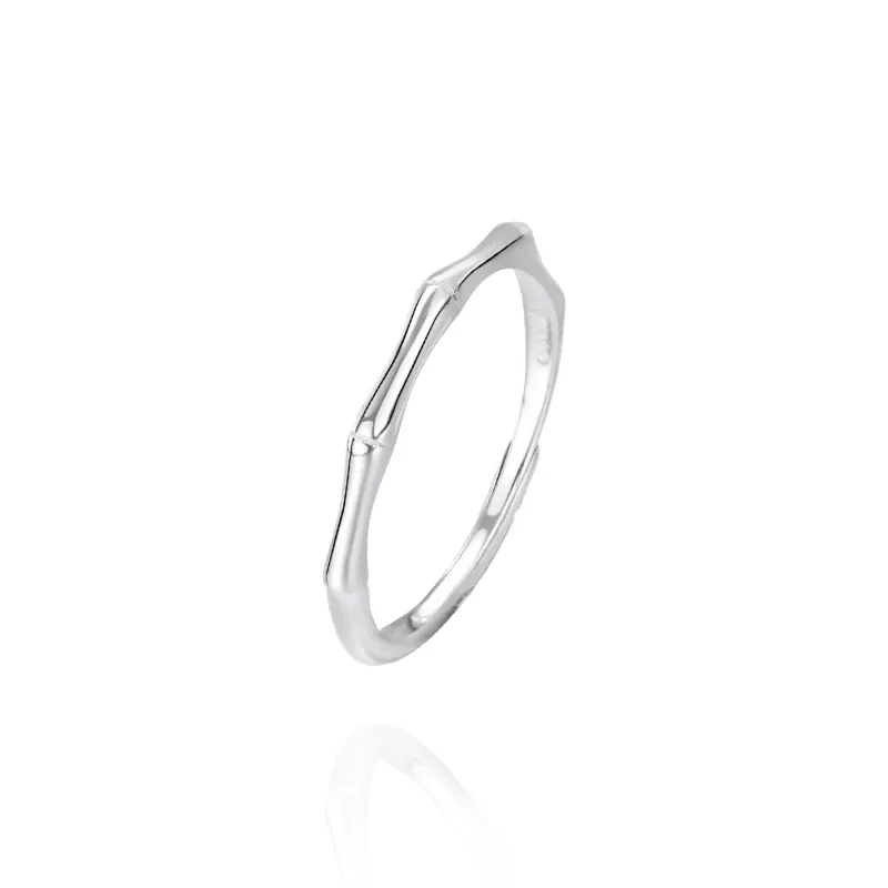 NUSQ Sterling Silver Rings Unisex-11