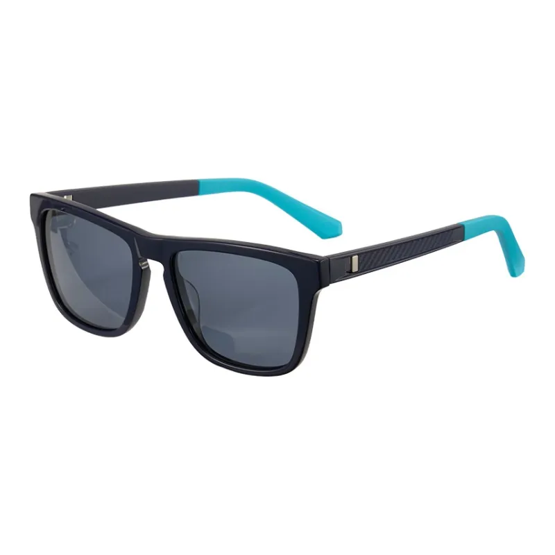 CYXUS TR/Memory Plastic Square Sunglasses Men's-12